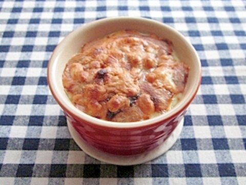 マッシュポテトのミートグラタン